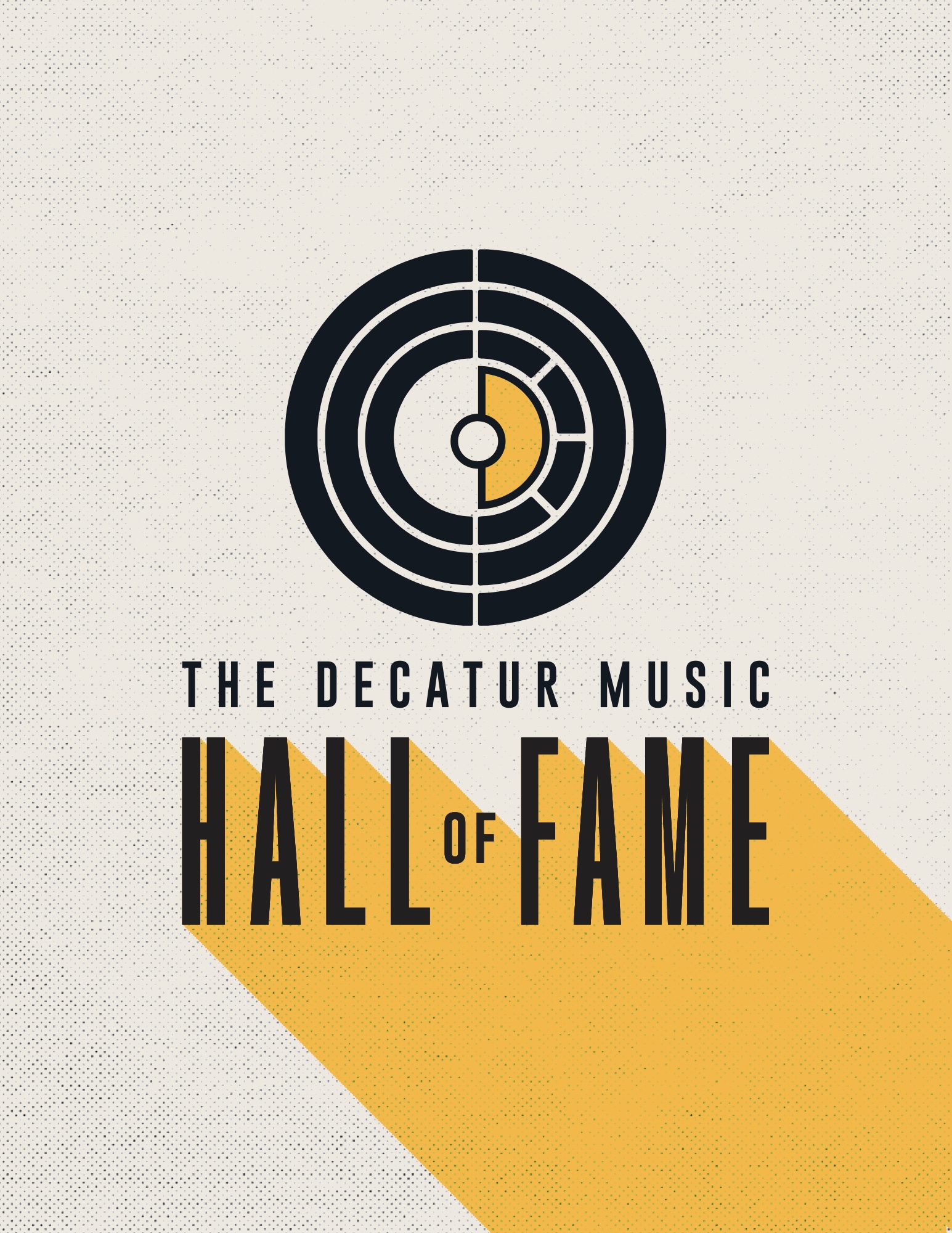 Decatur Music Hall of Fame pitch deck cover