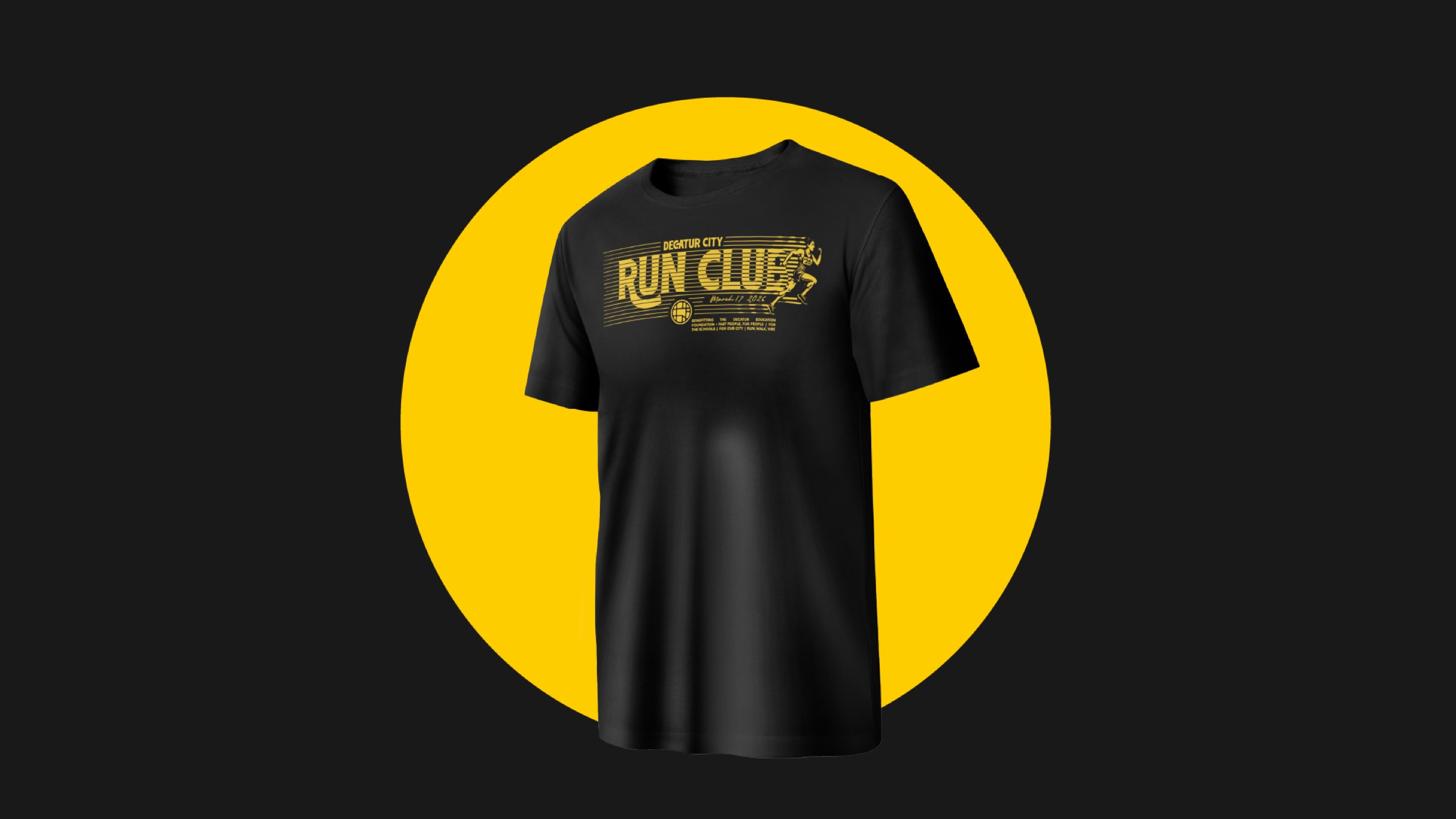 Decatur City Run Club t-shirt